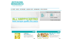 Desktop Screenshot of officineminganti.it